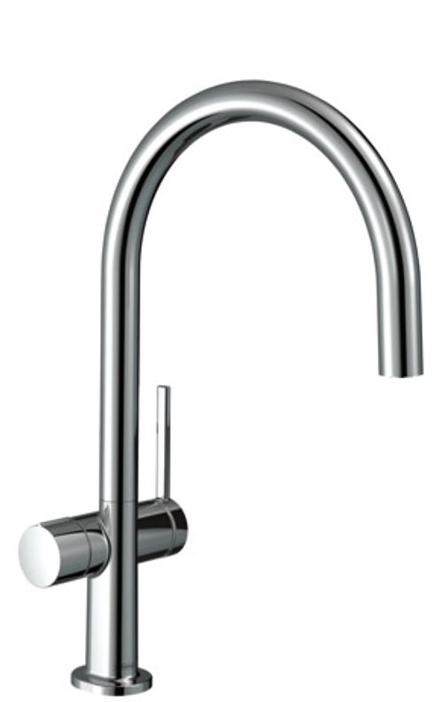 Hansgrohe-HG-Spueltischmischer-220-Talis-M54-Geraeteabsperrventil-1jet-chrom-72805000 gallery number 1